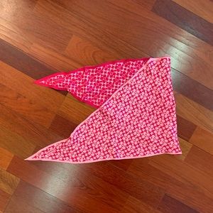 Authentic Coach 100% Silk Scarf